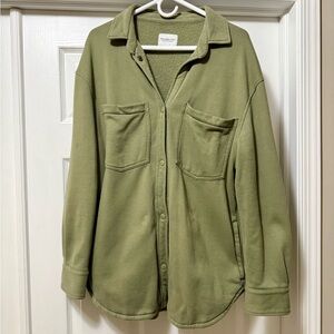 Abercrombie Fleece Shacket